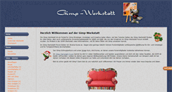Desktop Screenshot of gimp-werkstatt.de